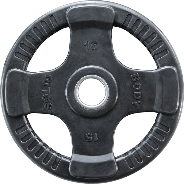 Body-Solid Rubber 4 Grip Olympic Plates ORTK