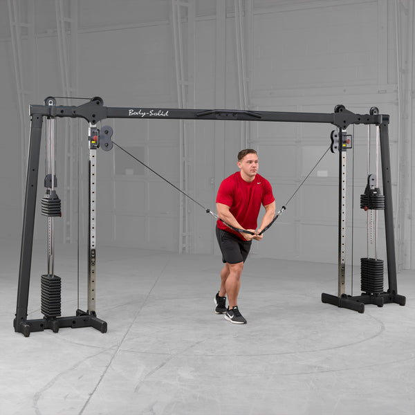 Body-Solid Deluxe Cable Crossover GDCC250B