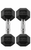 Body-Solid Rubber Coated Hex Dumbbell HEXRU