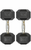 Body-Solid Rubber Coated Hex Dumbbell HEXRU