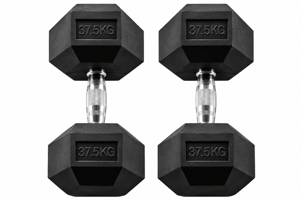 Body-Solid Rubber Coated Hex Dumbbell HEXRU