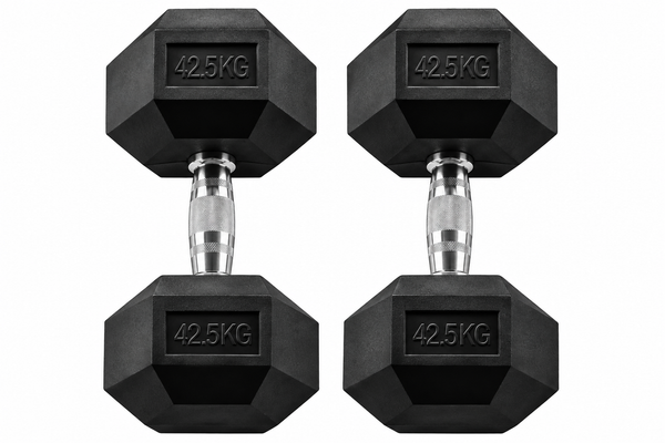 Body-Solid Rubber Coated Hex Dumbbell HEXRU