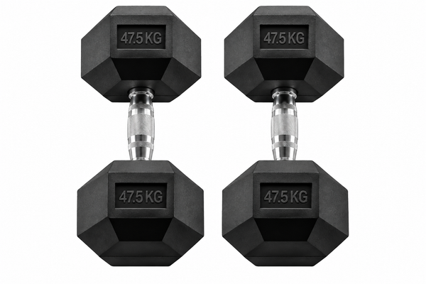 Body-Solid Rubber Coated Hex Dumbbell HEXRU