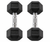 Body-Solid Rubber Coated Hex Dumbbell HEXRU