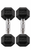 Body-Solid Rubber Coated Hex Dumbbell HEXRU