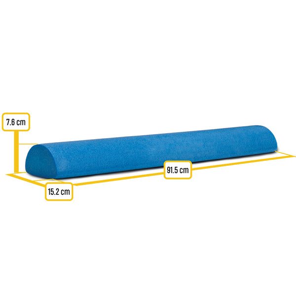 Body-Solid Tools Half Round Foam Roller BSTFR36H
