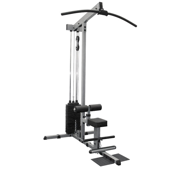 Body-Solid Lat Pulldown and Low Row with weight stack GLM84