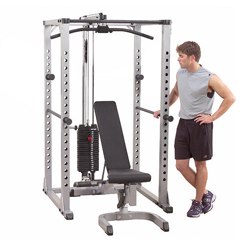 Body-Solid Power Rack Full option with bench GPR378FB